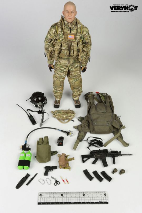 Figurine 1/6 US Army Special Forces - Machinegun.fr