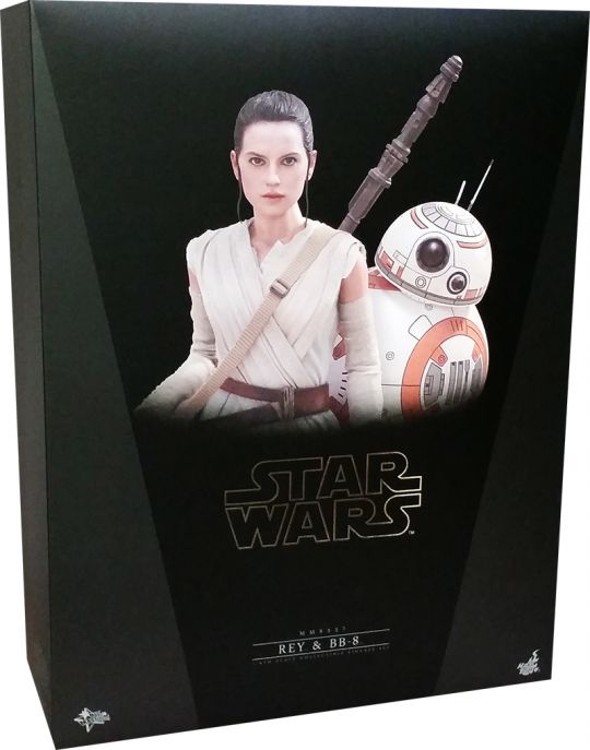 Star Wars : The Force Awakens - Rey & BB-8 Pack Hot Toys - Machinegun