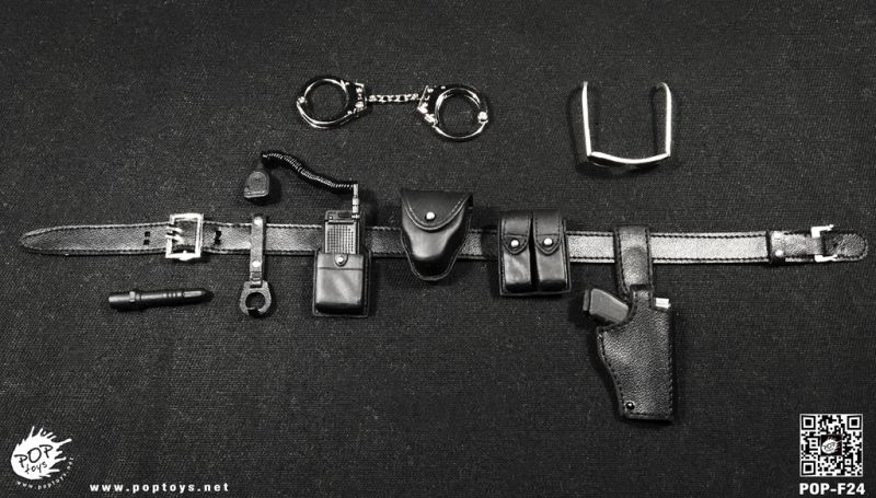 New York Police - Policeman Pop Toys - Machinegun