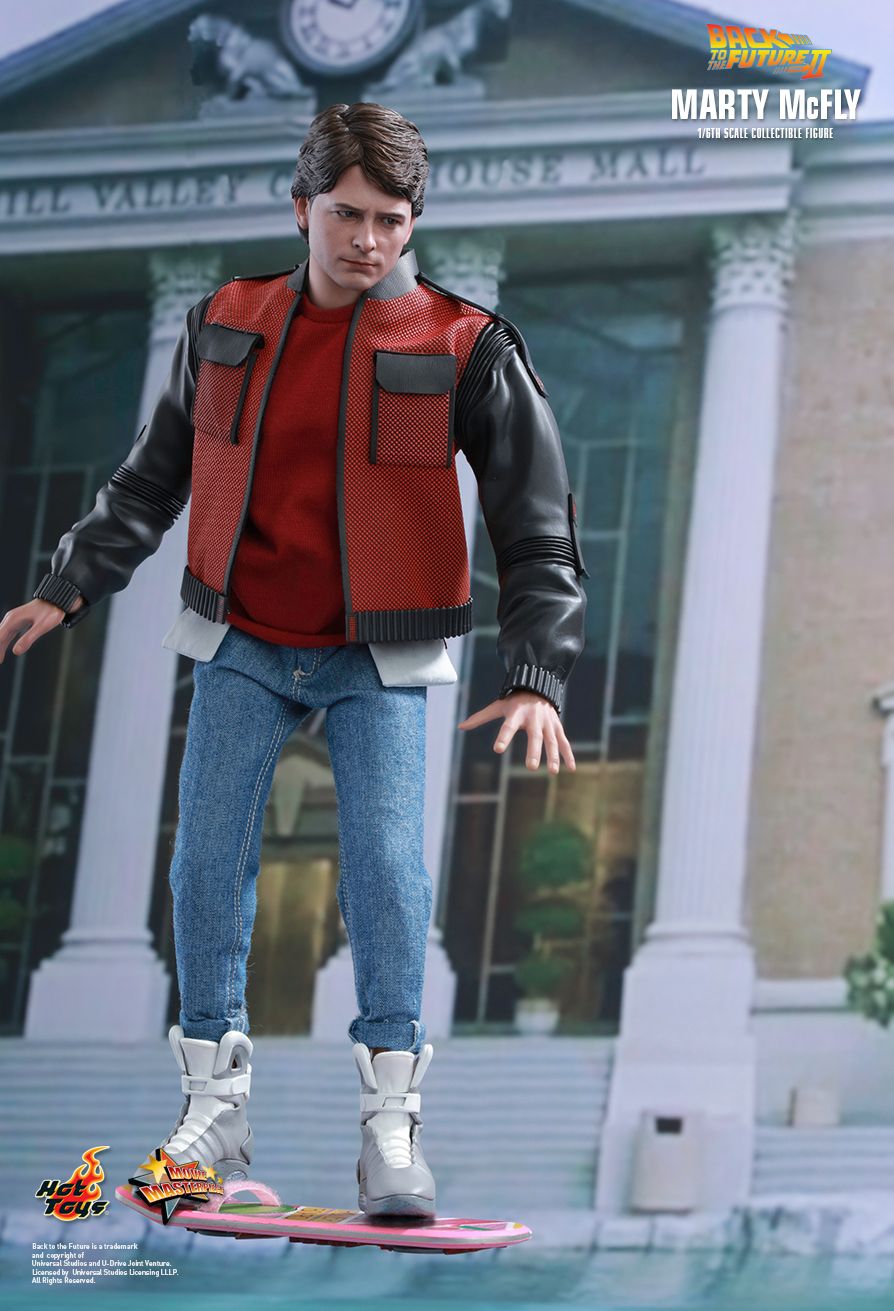 Back To The Future Part II - Marty McFly Hot Toys - Machinegun
