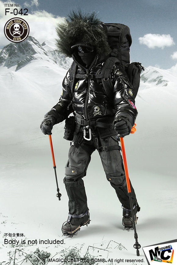 Dark Climbing Kroenen Set (Black) Super MC Toys - Machinegun