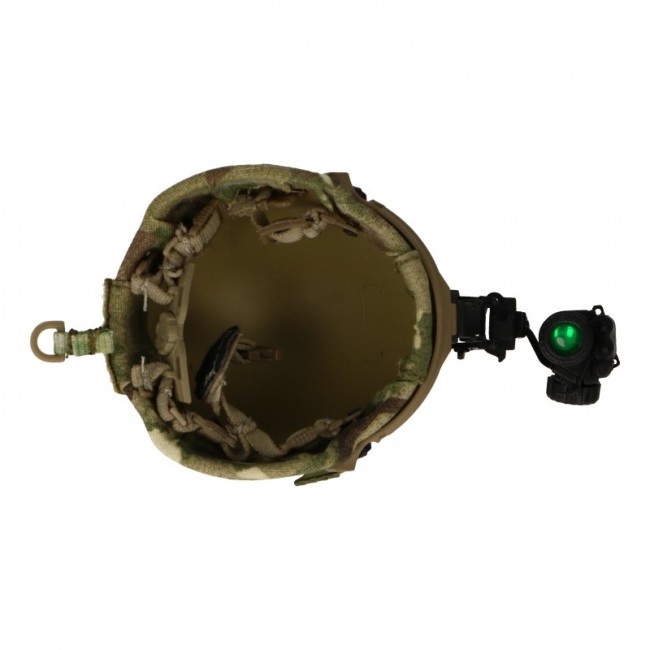 Virtus Helmet with MTP Cover and AN/PVS-14 NVG (Multicam) Green