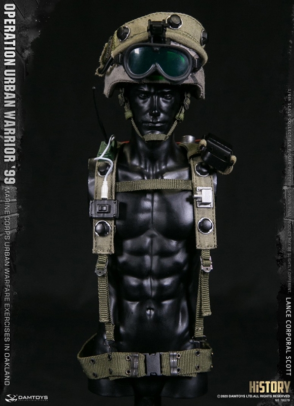 ミリタリー DAMTOYS OPERATION URBAN WARRIOR '99 DAMTOYS Operation Urban Warrior 99 Gunnery Sergeant Crews 78080 1