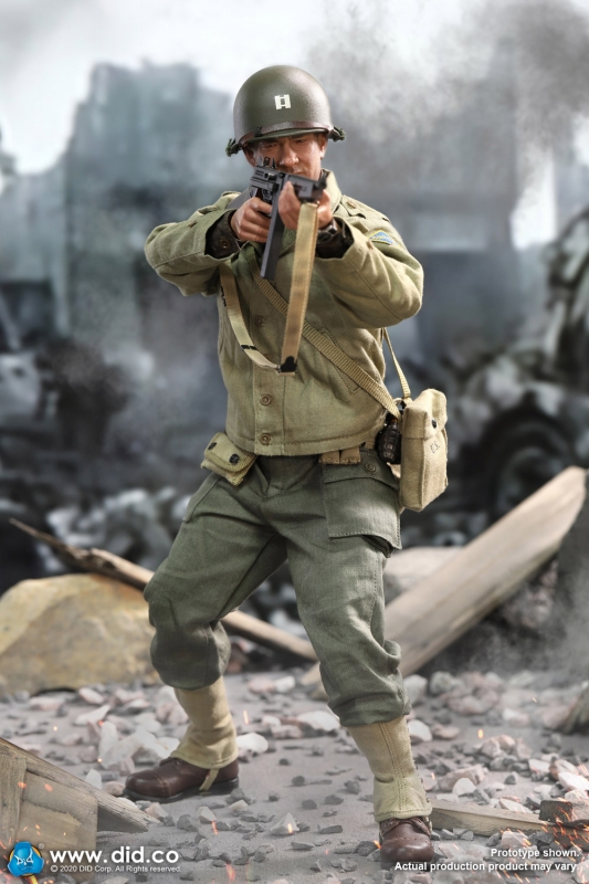 Figurine 1/6 2nd Ranger Battalion Normandy June 6 1944 - Captain Millers