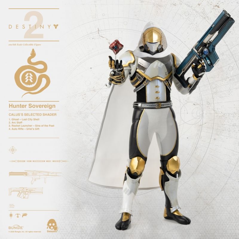 Destiny 2 Cazador Rival フィギュア Destiny 2』“黄金の軌跡・シェーダー”、“カルスに選ばれし者