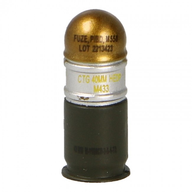40mm Grenade (Olive Drab) Dam Toys - Machinegun