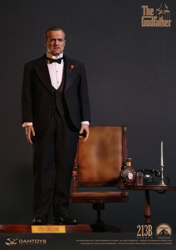 The Godfather 1972 Vito Corleone (Formal Version) Dam Toys