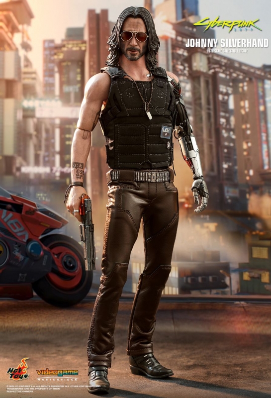 Cyberpunk 2077 - Johnny Silverhand Hot Toys - Machinegun