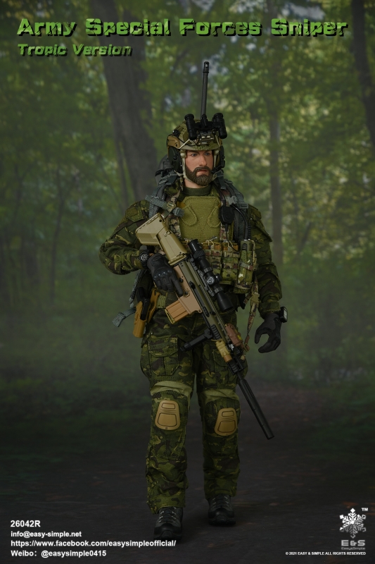 Army Special Forces - Sniper (Tropic Version) Easy & Simple