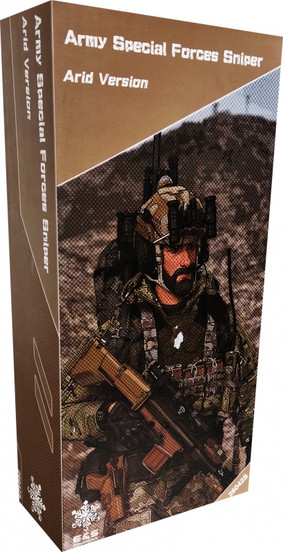 Army Special Forces - Sniper (Arid Version) Easy & Simple - Machinegun
