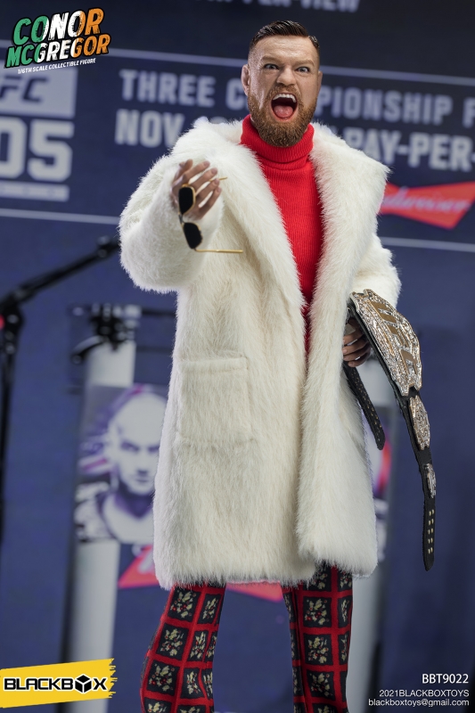 David August Mcgregor Vetement France Figurine 1/6 Conor McGregor