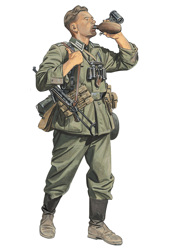 DRAGON 1//6 German M37 langehosen Pantalon Micro Snaps