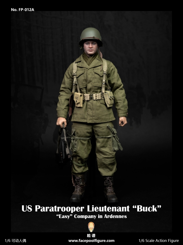 us. paratroopers スカジャン Easy Company In Ardennes - US Paratrooper Lieutenant Buck