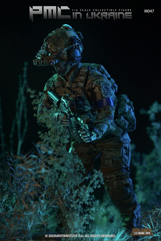 Figurine 1/6 PMC In Ukraine - Machinegun.fr