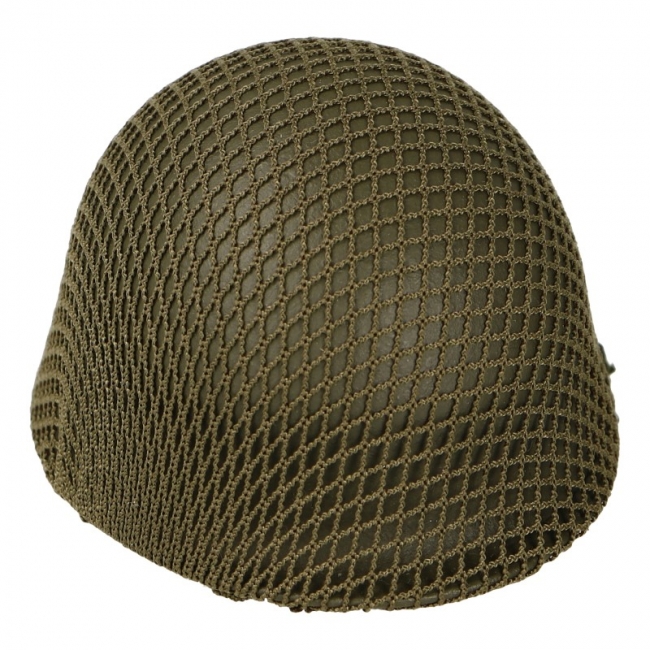 Diecast M1 2nd Ranger Helmet with Net (Olive Drab) DID Corp - Machinegun