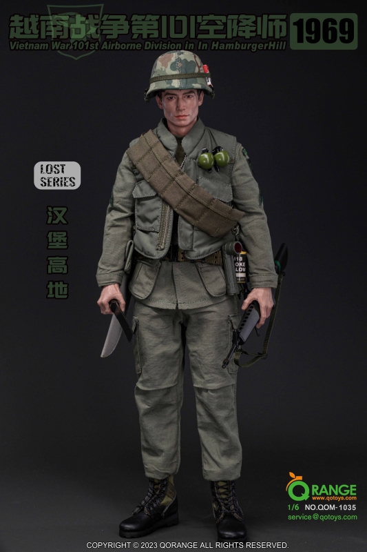 1/6 フィギュア  BATTLE OF HAMBURGER HILL 1969 1/6 Scale Battle of Hamburger Hill 1969 101st Airborne