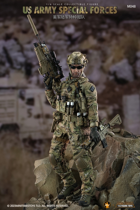 1/6　12インチ　US ARMY SPECIAL FORCE Figurine 1/6 US Army Special Forces - Machinegun.fr