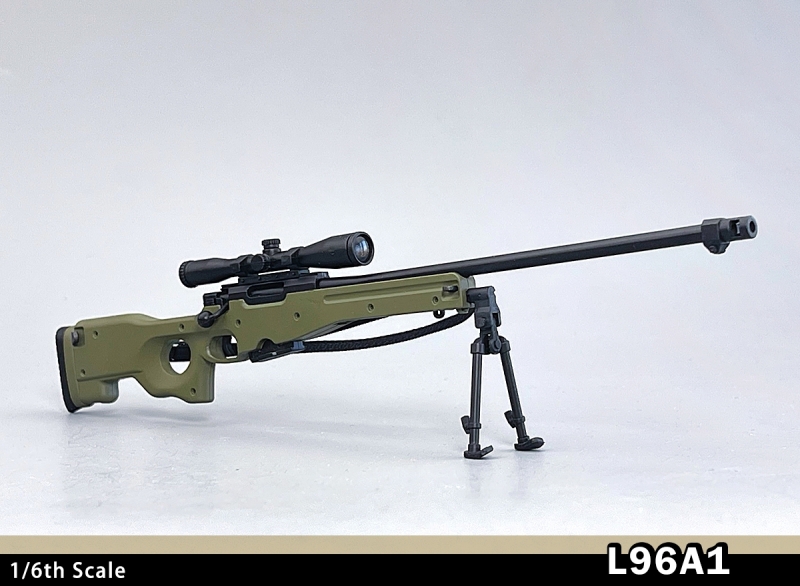 Sniper L96A1 Sniper Rifle (Olive Drab) ZY Toys - Machinegun