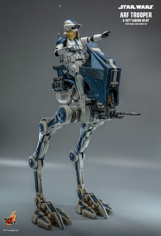 Star Wars ARF Trooper – Figurine 9,5 Cm – The Clone Wars – Articulée – Accessoires Inclus