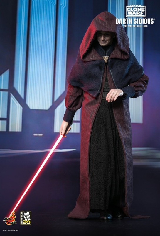 スター・ウォーズ CLONE WARS フィギュア DARTH SIDIOUS Darth Sidious - The Clone Wars (TCW 2009) action figure