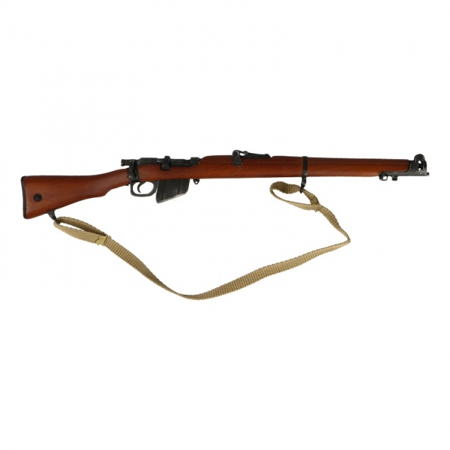 Diecast Wooden S.M.L.E 303 Lee Enfield Rifle (Brown) DID Corp