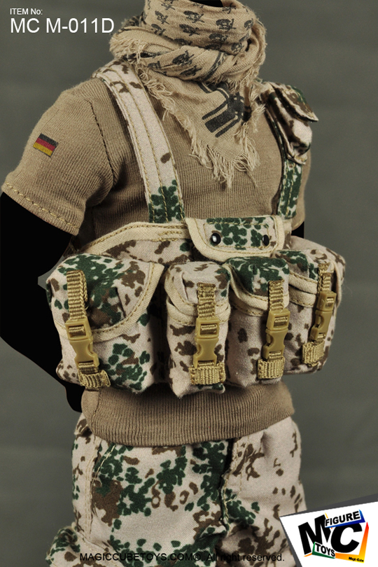 KSK Desert Flecktarn Super MC Toys - Machinegun